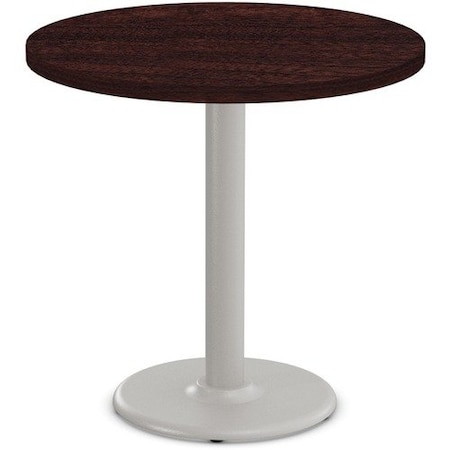 Special-T Table, Round, 36in Dia x 29in, Fog Gray Base/Espresso Top SCTCANT236GES